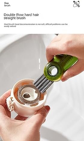 ZehRai 3-in-1 Multifunctional Cleaning Brush for Bottles and Cups