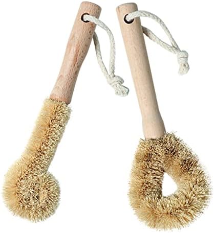 PLAFOPE Efficient Cast Iron Scrubber Brush Set