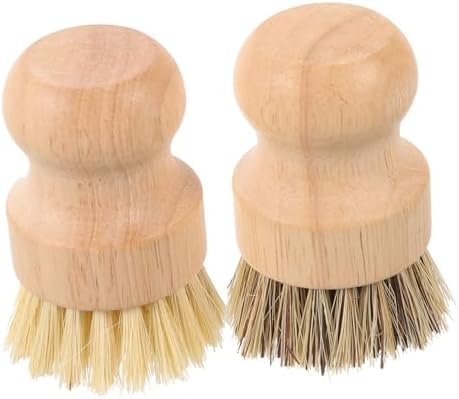 SOESFOUFU Wooden Handle Multipurpose Cleaning Brush Set