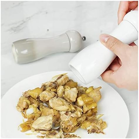 Refillable Salt and Pepper Mill Set of 2 Adjustable Ceramic Grinder 1