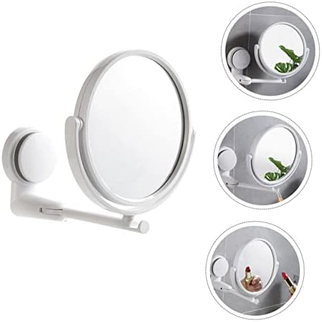 FOYTOKI Wall-Mounted Double-Sided Vanity Mirror