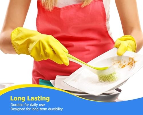 3-Piece Plastic Dish Cleaning Brush Set