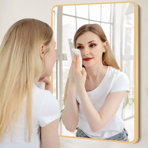 CojNouq Modern Rectangle Wall-Mounted Mirror