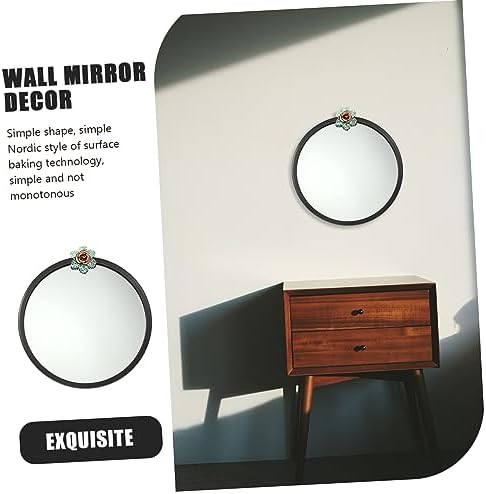 PRETYZOOM Wall Mounted Makeup Mirror with LED Lights