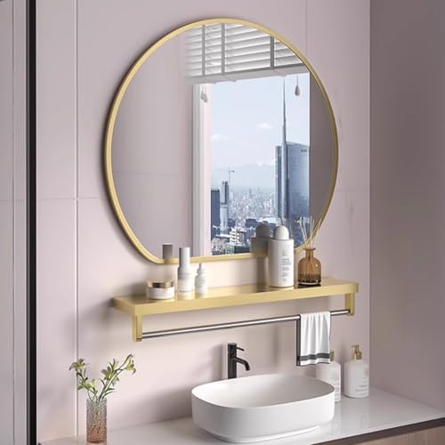 FLIPP Simple Semicircular Bathroom Mirror 50cm 1