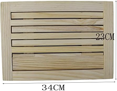 UHRLGHS Adjustable Wooden Cookbook Stand