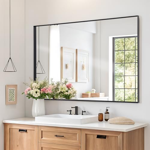 Melodieux Wall Vanity Mirror 30x40 Black 1
