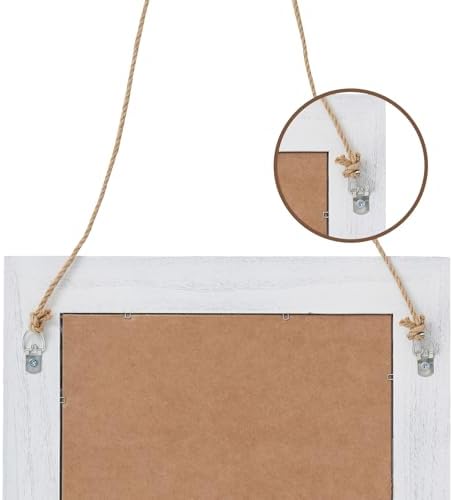 QDSSDECO 16x20 Farmhouse Wall Mirror with Shelf