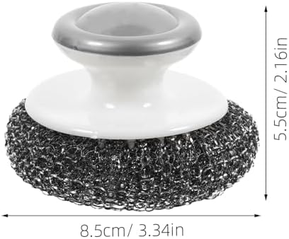Baluue 2pcs Pot Brush Set Durable Scrub Brushes