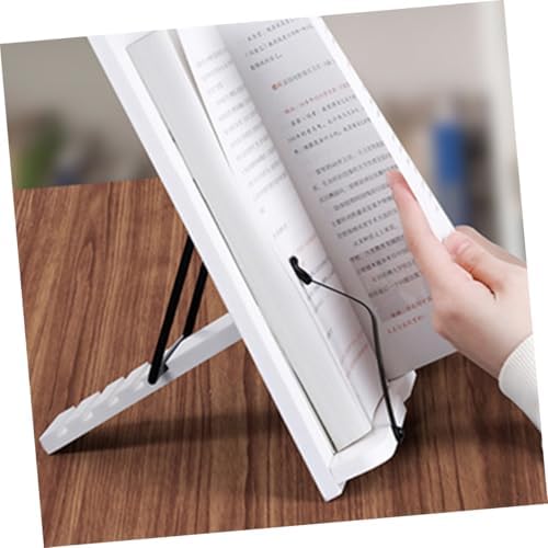 Gadpiparty Adjustable Wooden Book Stand for Reading and Display