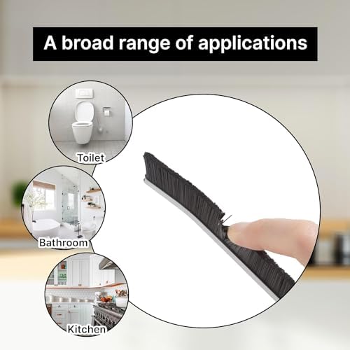 4 Pcs Crevice Cleaning Brush Set with Durable Bristles