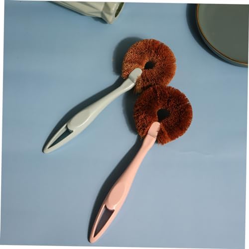 SHOWERORO 2pcs Long Handle Cleaning Brush Set 1