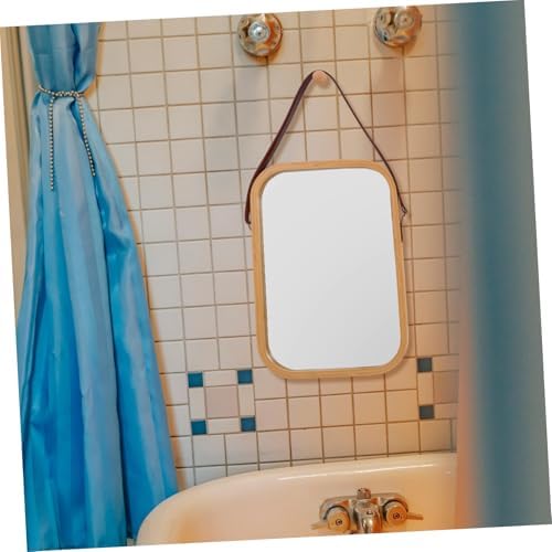 NIYANGLE Wall Mounted Rectangular Mirror Modern Vanity