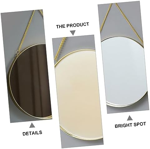 Adjustable Round Wall Vanity Mirror for Bathroom