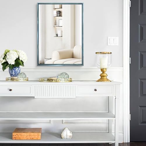 AAZZKANG Large 28x20 Modern Wall Mirror with Aluminum Frame