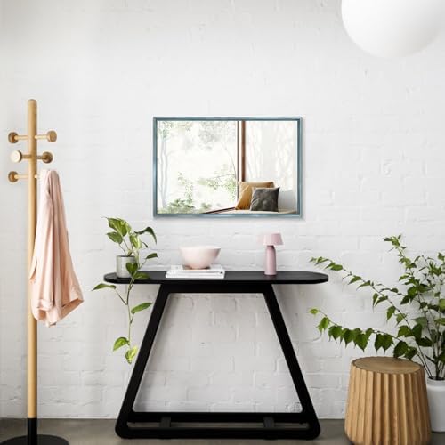 AAZZKANG 20x16 Inch Metal Framed Wall Mirror