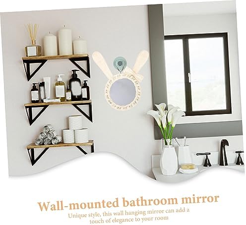 Garneck Rattan Decorative Wall Mirror