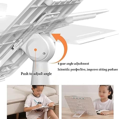 FaLkiN Adjustable Cookbook Stand with Foldable Design