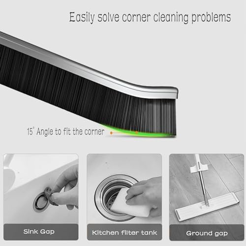 5 Pack Hard Bristle Crevice Cleaning Brush for Home Kitchen Use