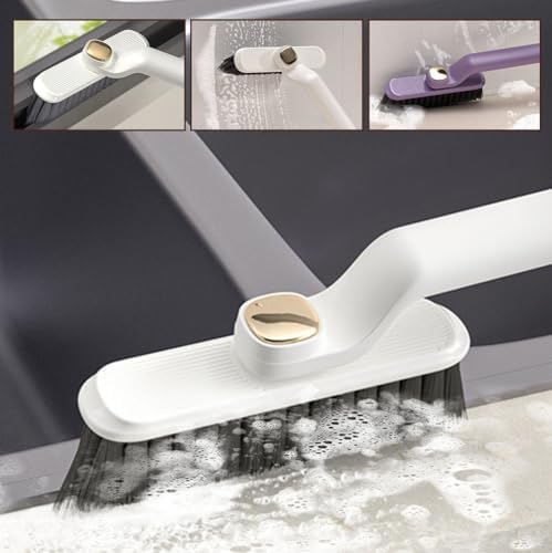 Drkicsy 2PCS Rotating Crevice Cleaning Brush Set - White