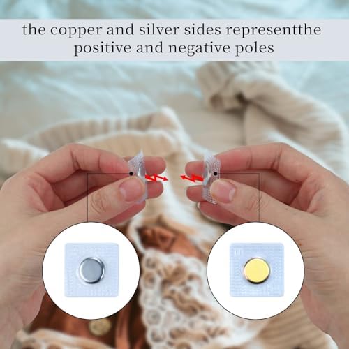 Fireboomoon 32 Pairs 118 Inch Magnetic Snap Fastener