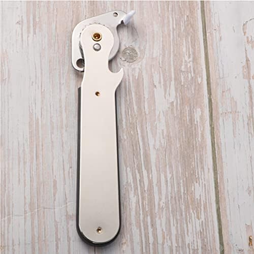 GRIRIW 2pcs Heavy Duty Stainless Steel Can Piercer Bottle Opener