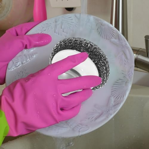 Baluue 2pcs Pot Brush Set Durable Scrub Brushes