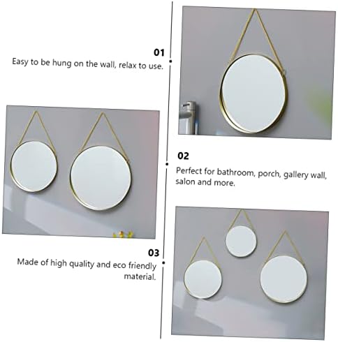 Ciieeo Wall Mounted Bathroom Mirror with Light