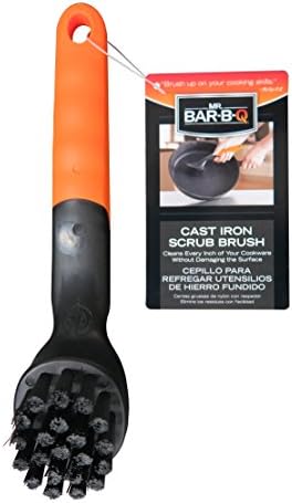 Mr Bar-B-Q Cast Iron Scrub Brush - 06238Y 1