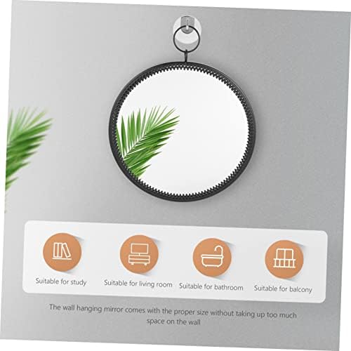 HAKIDZEL Round Wall Mirror Multi Function
