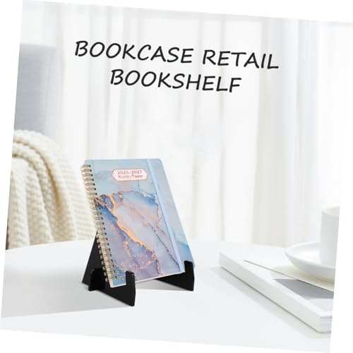 HOODANCOS Clear Acrylic Cookbook Stand with Ledge 1