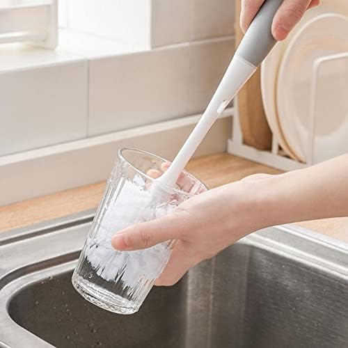 Long Handle Bottle Brush for Cleaning Cups Glasses Mugs