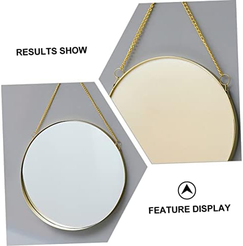 Adjustable Round Wall Vanity Mirror for Bathroom
