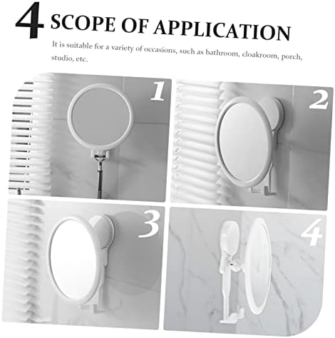 Adjustable Folding Wall Mounted Makeup Mirror