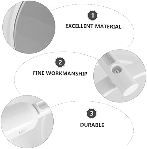 FOYTOKI Foldable Wall Mirror 180 Rotate Single Sided