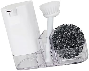 Minkissy 4 in 1 Dishwashing Brush Set with Holder