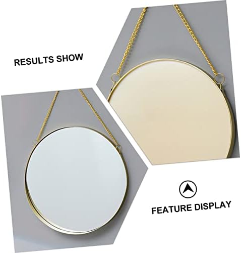 BIUDECO Round Wall Mounted Makeup Mirror
