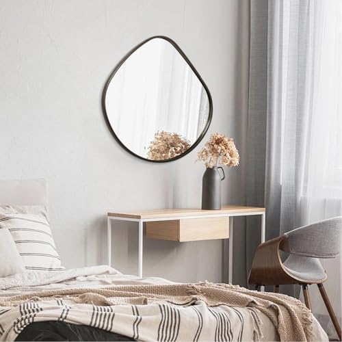 AOAOPQ Irregular Wall Vanity Mirror - 19x20 Bronze Metal Frame 1
