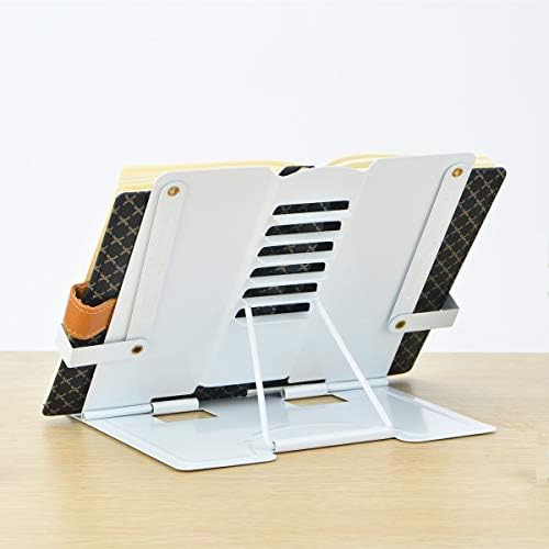 Citmage Heavy Duty Metal Book Stand with 6 Positions