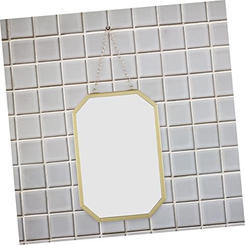 Happyyami Wall Mirror with Hanging Chain Decor