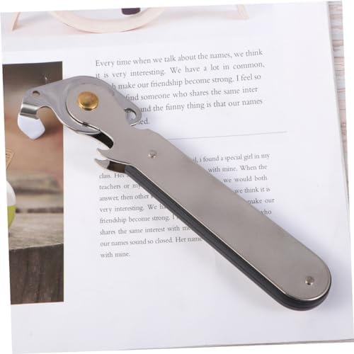 KICHOUSE Manual Can Opener with Comfort Handle