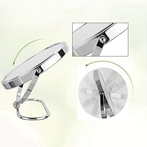 Dressing Mirror with 3x Magnification Wall Mount Desktop Vanity Mirror