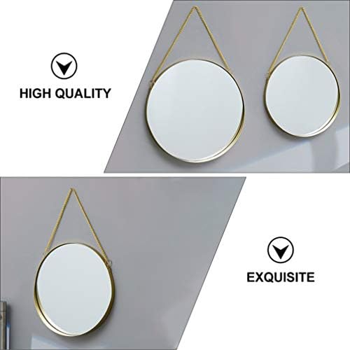 Uonlytech Round Wall Mirror Nordic Style