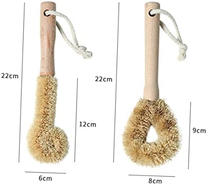 PLAFOPE Efficient Cast Iron Scrubber Brush Set