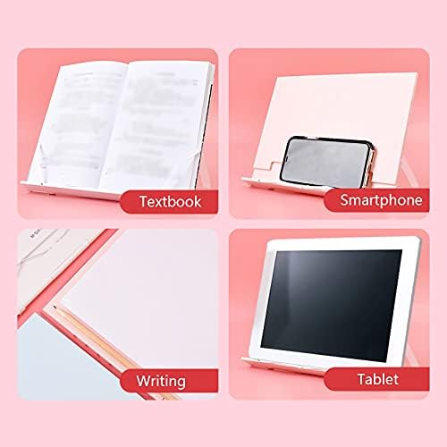 Yuidaaavzz Foldable Book Stand for Desk Reading
