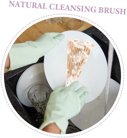 OKUMEYR Cleaning Brush for Cast Iron Cookware