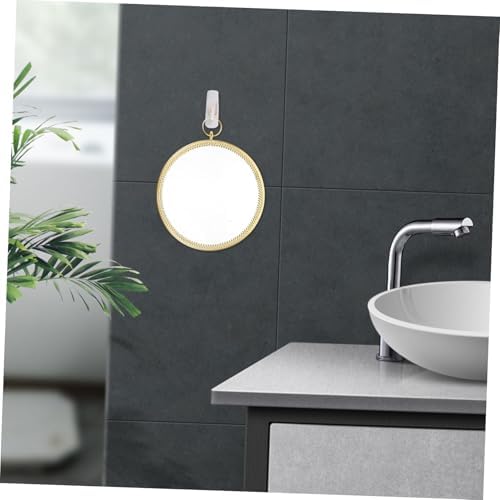 Ciieeo Gold Ring Wall-Mounted Mirror