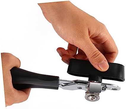 1pc Electric Tin Lid Opener Jar Opener Stainless Black