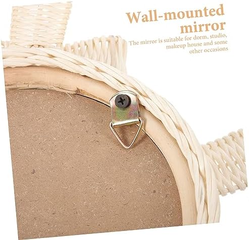 Garneck Rattan Decorative Wall Mirror