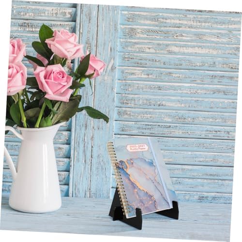HOODANCOS Clear Acrylic Cookbook Stand with Ledge 1